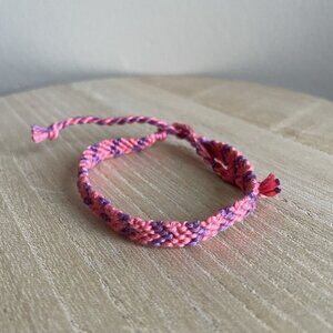 Cricket Bracelet, anklet, trendy, comfortable, tie, embroidery thread, woven, gi